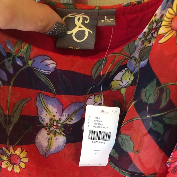 Anthropologie Zuri Midi Dress, NWT Large - Picture 3 of 8